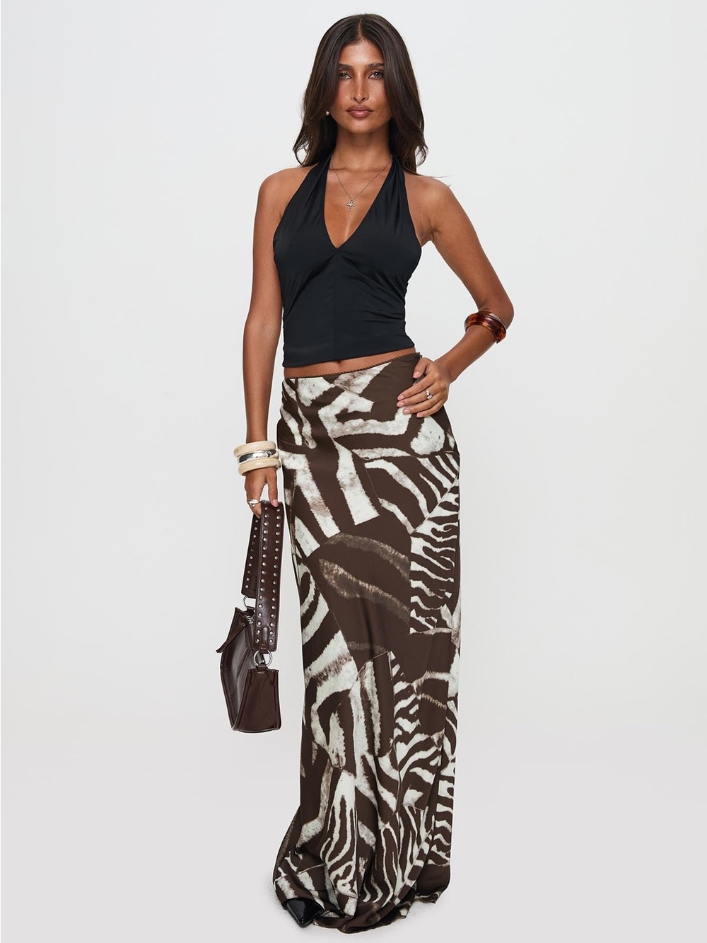 Princess Polly Rowana Maxi Skirt Multi